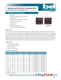 Datasheet SRAH-05A manufacturer BEL Fuse