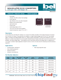 Datasheet SRAH-07C150 manufacturer BEL Fuse