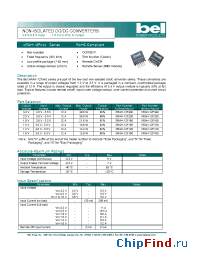 Datasheet SRAH-12F250 manufacturer BEL Fuse