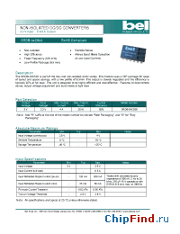 Datasheet SRDB-04C500 manufacturer BEL Fuse