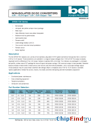 Datasheet SRDB-10E180 manufacturer BEL Fuse