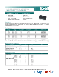 Datasheet SRDB-20E12H manufacturer BEL Fuse