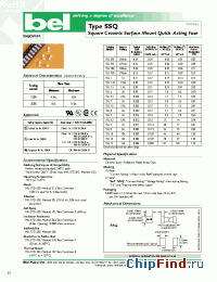 Datasheet SSQ250 manufacturer BEL Fuse