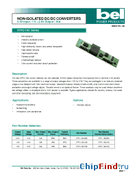Datasheet V7PC-10C manufacturer BEL Fuse