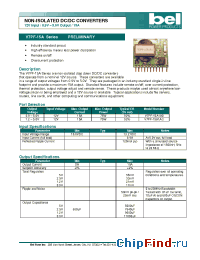 Datasheet V7PF-15A1A0 manufacturer BEL Fuse