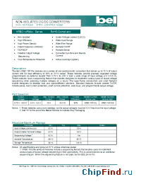 Datasheet VRBC-10F2A0 manufacturer BEL Fuse