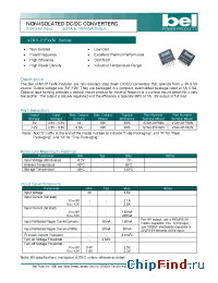 Datasheet X7AH-01FXXN manufacturer BEL Fuse