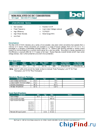 Datasheet X7AH-07A1A0 manufacturer BEL Fuse