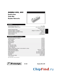 Datasheet 898 manufacturer BI Tech.