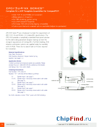 Datasheet CPCI3U4E3-1001 производства Bivar