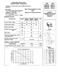 Datasheet 2N4231 manufacturer Boca