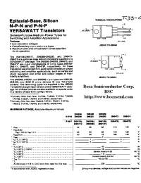 Datasheet 2N6107 manufacturer Boca