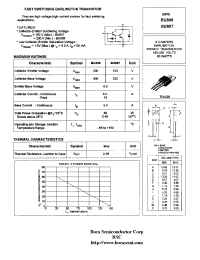 Datasheet BU806 manufacturer Boca