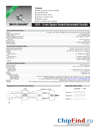 Datasheet 3315C-001-006 производства Bourns