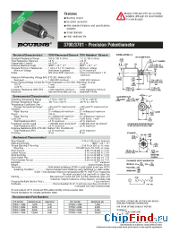 Datasheet 3700 manufacturer Bourns