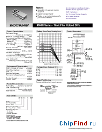 Datasheet 4118R-3-R2 manufacturer Bourns