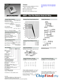 Datasheet 4800T manufacturer Bourns