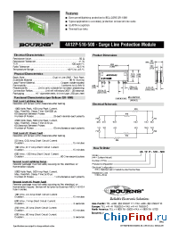 Datasheet 4A12P-516-500 manufacturer Bourns