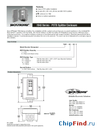 Datasheet 7043-01-P1I manufacturer Bourns