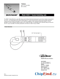 Datasheet 85037-T manufacturer Bourns