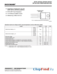 Datasheet BDT60C manufacturer Bourns