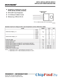 Datasheet BDT61A manufacturer Bourns