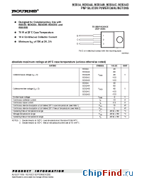 Datasheet BDX34B manufacturer Bourns