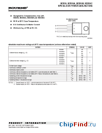 Datasheet BDX53 manufacturer Bourns