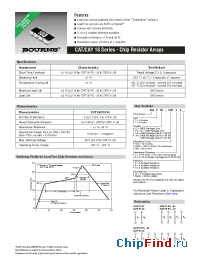 Datasheet CAT16-1003J2LF manufacturer Bourns