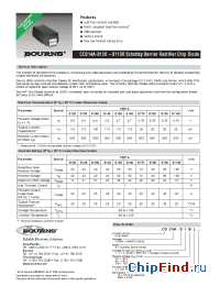 Datasheet CD214A-B120 производства Bourns