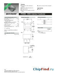 Datasheet PT66004 manufacturer Bourns