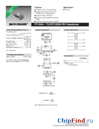 Datasheet PT74344 производства Bourns