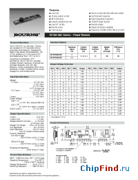 Datasheet SC10A-5SDAC-Z производства Bourns