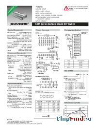 Datasheet SDMX-1XR производства Bourns