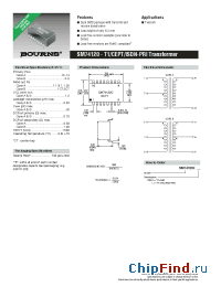 Datasheet SM74120E производства Bourns