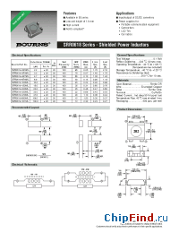 Datasheet SRR0618-2R2ML производства Bourns