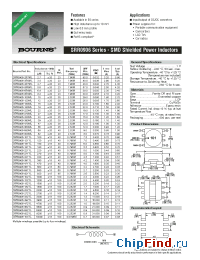 Datasheet SRR0906-3R5ML manufacturer Bourns