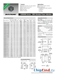 Datasheet SRR0908 manufacturer Bourns