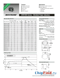 Datasheet SRR1003-2R2M manufacturer Bourns