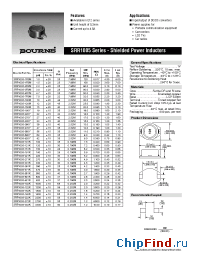 Datasheet SRR1005-1R5M manufacturer Bourns