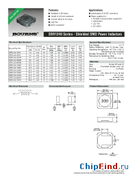 Datasheet SRR1240 manufacturer Bourns