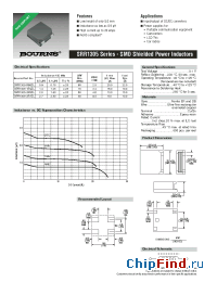 Datasheet SRR1305-2R0ZL manufacturer Bourns