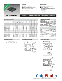 Datasheet SRR3011 производства Bourns