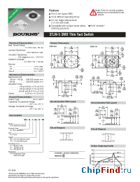 Datasheet STJN-5 manufacturer Bourns