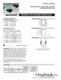 Datasheet TISP3072F3DR manufacturer Bourns