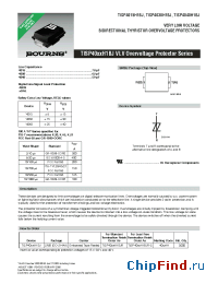 Datasheet TISP4015H1BJR-S manufacturer Bourns