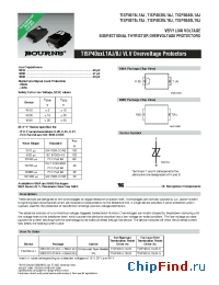 Datasheet TISP4015L1AJR-S manufacturer Bourns