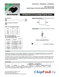 Datasheet TISP40XXH1BJ производства Bourns