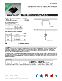 Datasheet TISP4500H3BJR-S manufacturer Bourns