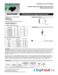 Datasheet TISP5070H3BJR-S manufacturer Bourns
